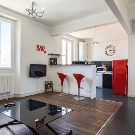 Lejlighed Charming Retro-chic Flat At The Heart Of / Juan-les-pins Antibes